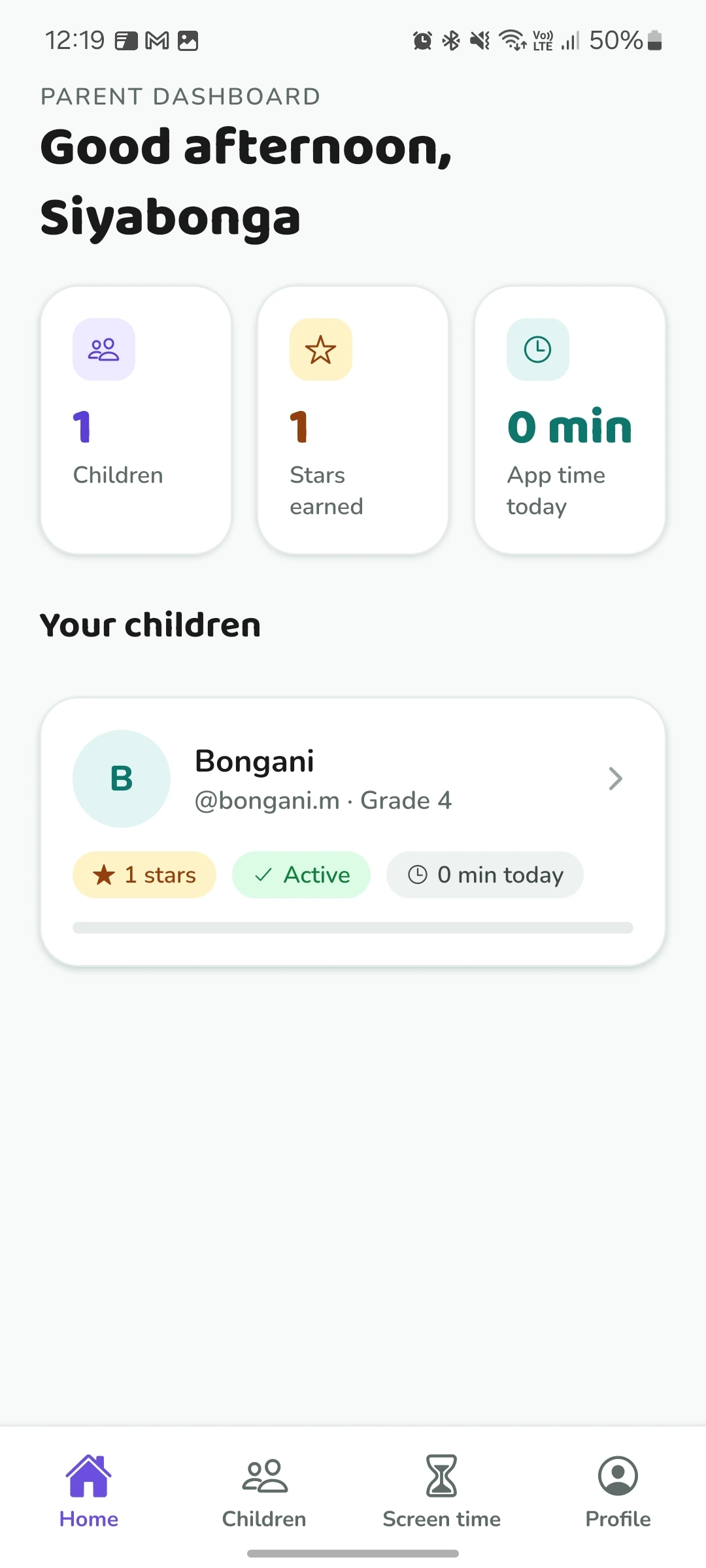 Ndlelehle app screen 3